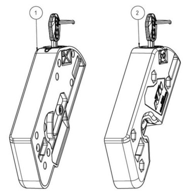 Locking mechanism set