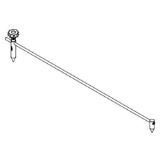 Wheel alignment gauge
