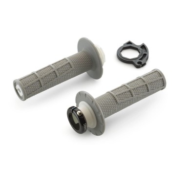 Lock-on grip set