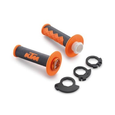 Lock-on grip set