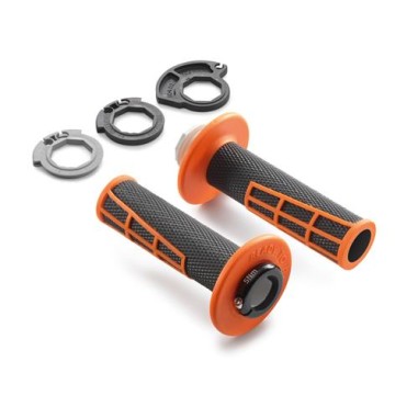 Lock-on grip set