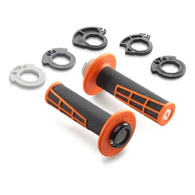 Lock-on grip set