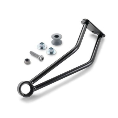 Silencer bracket
