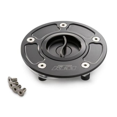 Fuel tank quick lock
