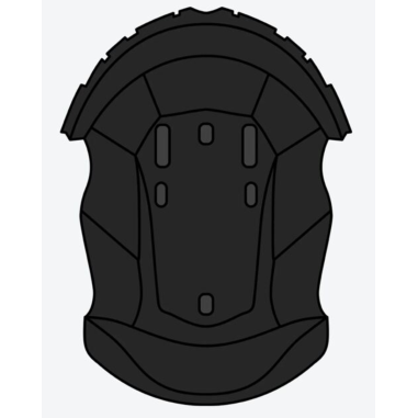 WRAAAP HELMET CROWN PADDING