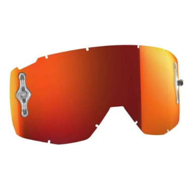 HUSTLE MX SINGLE LENS ORANGE CHROME AFC WORKS