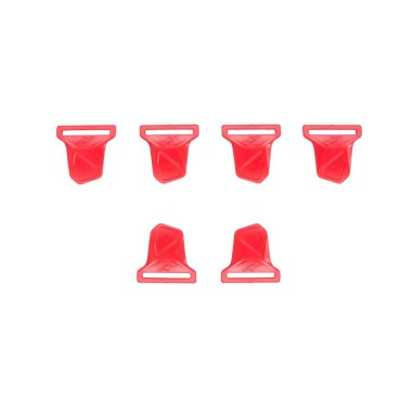BIONIC 10 SNAP BUCKLES SET RED OS
