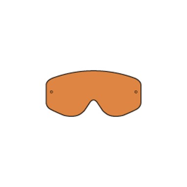 RACING GOGGLES SINGLE LENS ORANGE