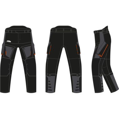 TERRA ADVENTURE V3 PANTS BLK/GREY