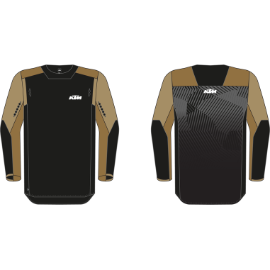 RACETECH JERSEY BLK/SAFARI