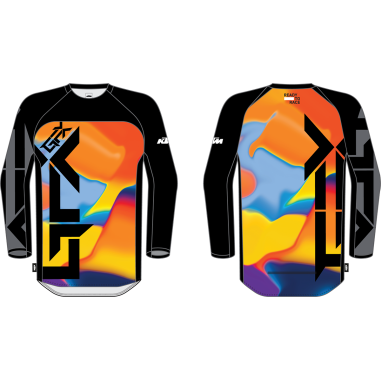 GRAVITY-FX JERSEY AIR BLK/ORANGE