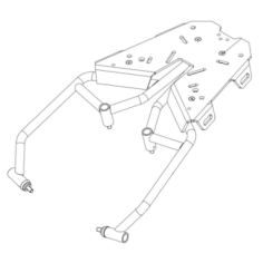Top case carrier